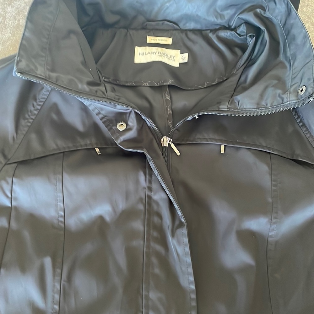 3/4 length rain coat